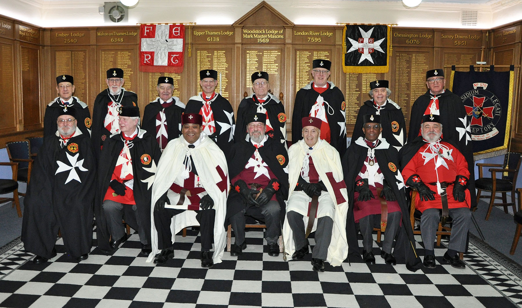 Knights of Malta Ceremony at Praesidium Legati Preceptory